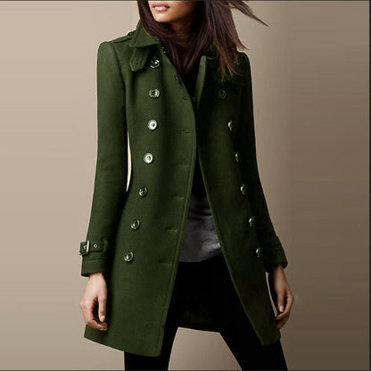 Tweedjacke Damen mit Taillierter Passform, Elegante Übergangsjacke mit Knopfverschluss | Ideal für Herbst