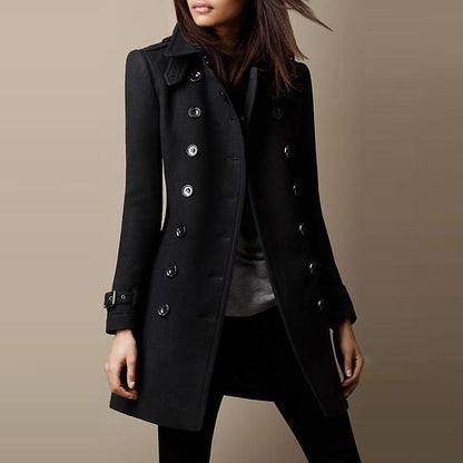 Tweedjacke Damen mit Taillierter Passform, Elegante Übergangsjacke mit Knopfverschluss | Ideal für Herbst