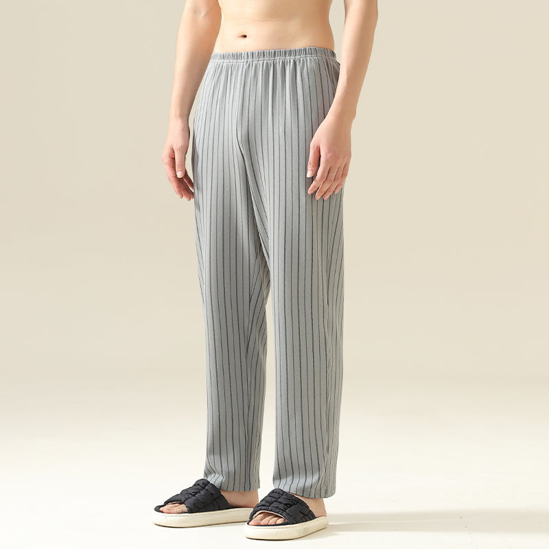 Locker geschnittene Herren Baumwoll-Hose – Ideal für alle Jahreszeiten