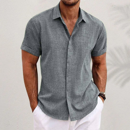 Herren-Hemd mit Knopfleiste | Ideal für Frühling und Sommer