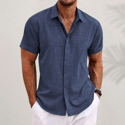 Herren-Hemd mit Knopfleiste | Ideal für Frühling und Sommer
