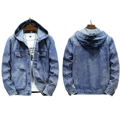 Street Denim Jacket mit lockerer Passform – Ideal für Herbst
