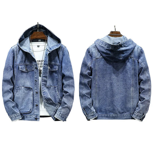 Street Denim Jacket mit lockerer Passform – Ideal für Herbst