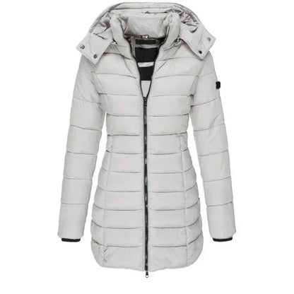 Lange Daunenjacke mit hochwertiger Isolierung - Ideal für Winter