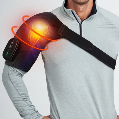 Vibrationsmassagegerät mit Wärmetherapie für Knie, Schulter und Ellbogen
