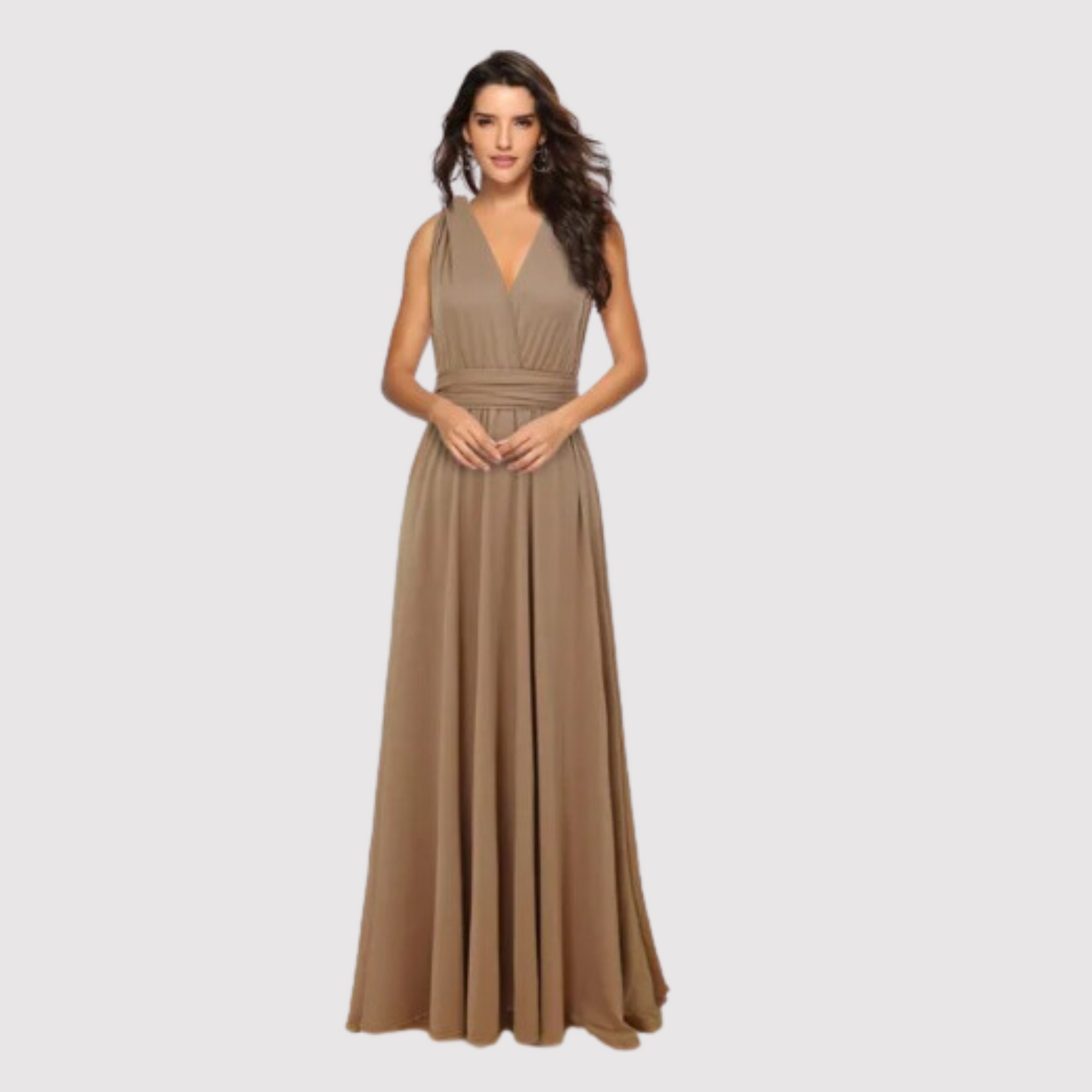 Wandelbares Wickelkleid mit Verstellbaren Trägern | Perfekt für Frühling und Sommer