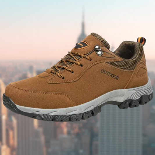 Bequeme Herren-Walkingschuhe mit stoßdämpfender Sohle | Ideal bei Plantarfasziitis & für den Alltag