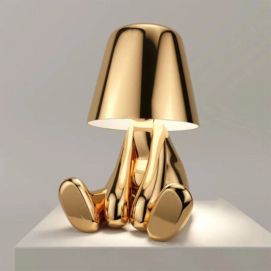 Stilvolle Tischlampe mit warmem Licht