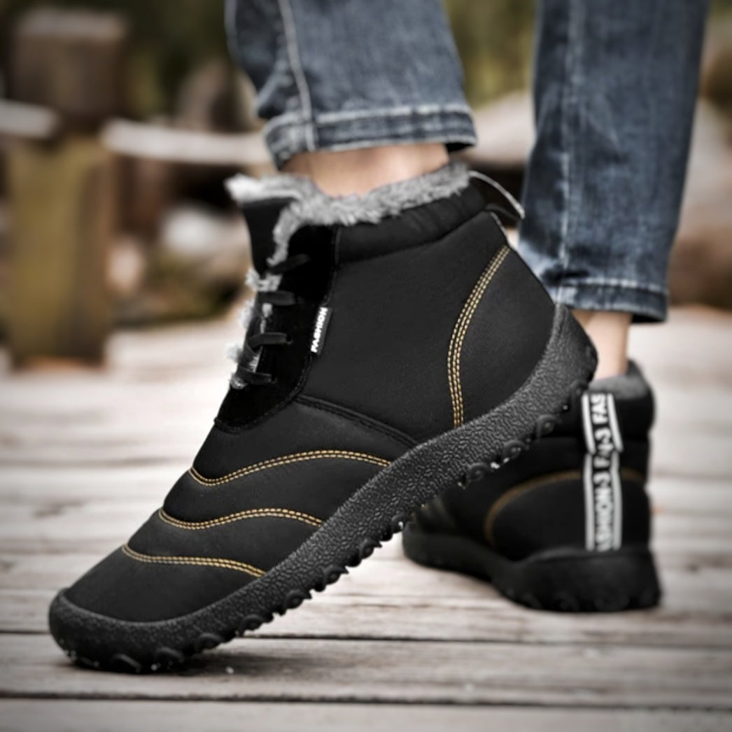Leichte Barfuß-Winterschuhe mit Grip und natürlichem Laufgefühl | Ideal für den Winter