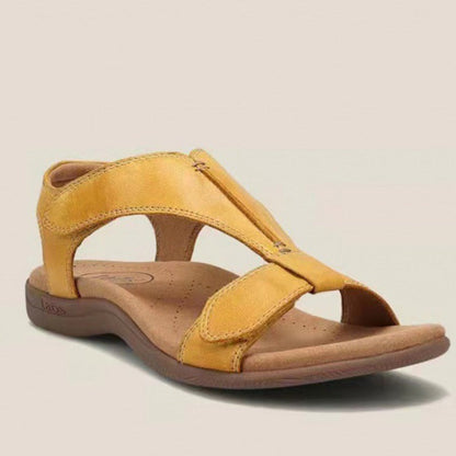 Damen-Sommersandalen mit verstellbarem Riemen und gepolsterter Sohle