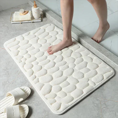 Weiche Badematte mit Memory-Schaum und rutschfester Unterseite