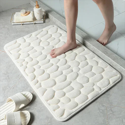 Weiche Badematte mit Memory-Schaum und rutschfester Unterseite
