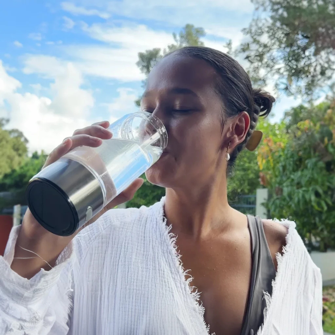 Wasserstoff-Wasserflasche mit Elektrolyse | Ideal für den Sommer