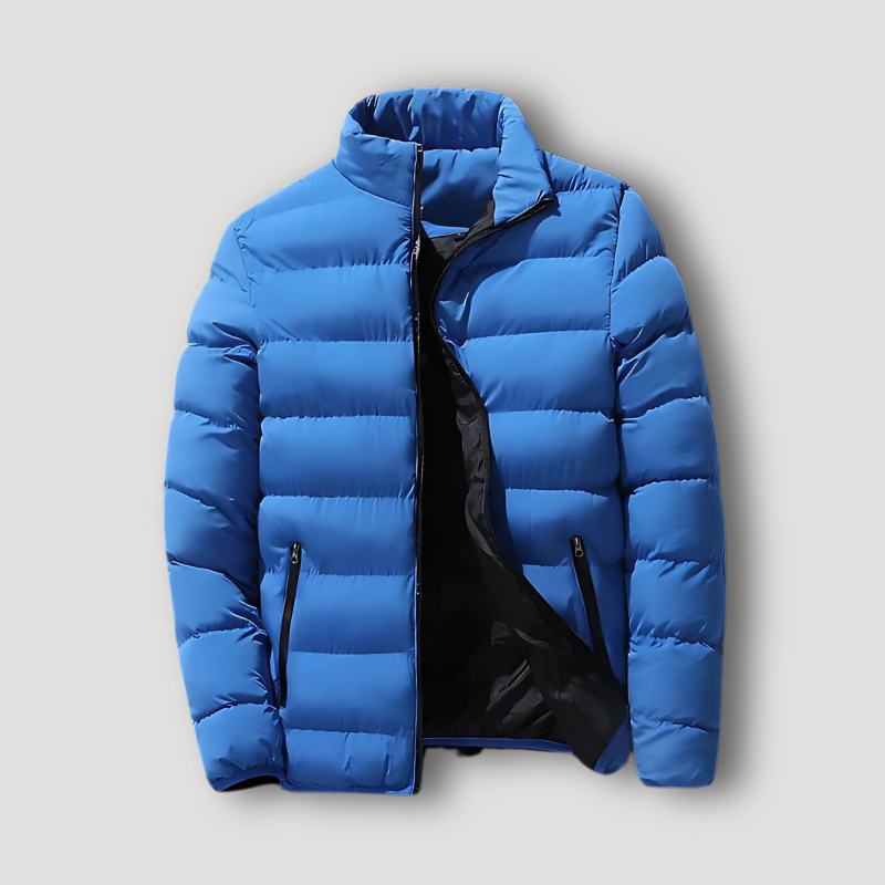 Herren Isolierte Stepp-Pufferjacke ,Leichte Winterjacke für kaltes Wetter –  Ideal für Winter