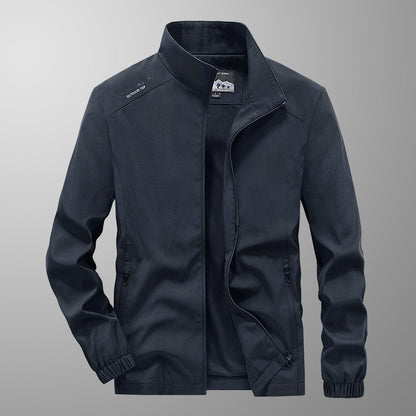 Herren-Locker-Sitzende Baumwollmischung Jacke | Ideal für Frühling & Herbst