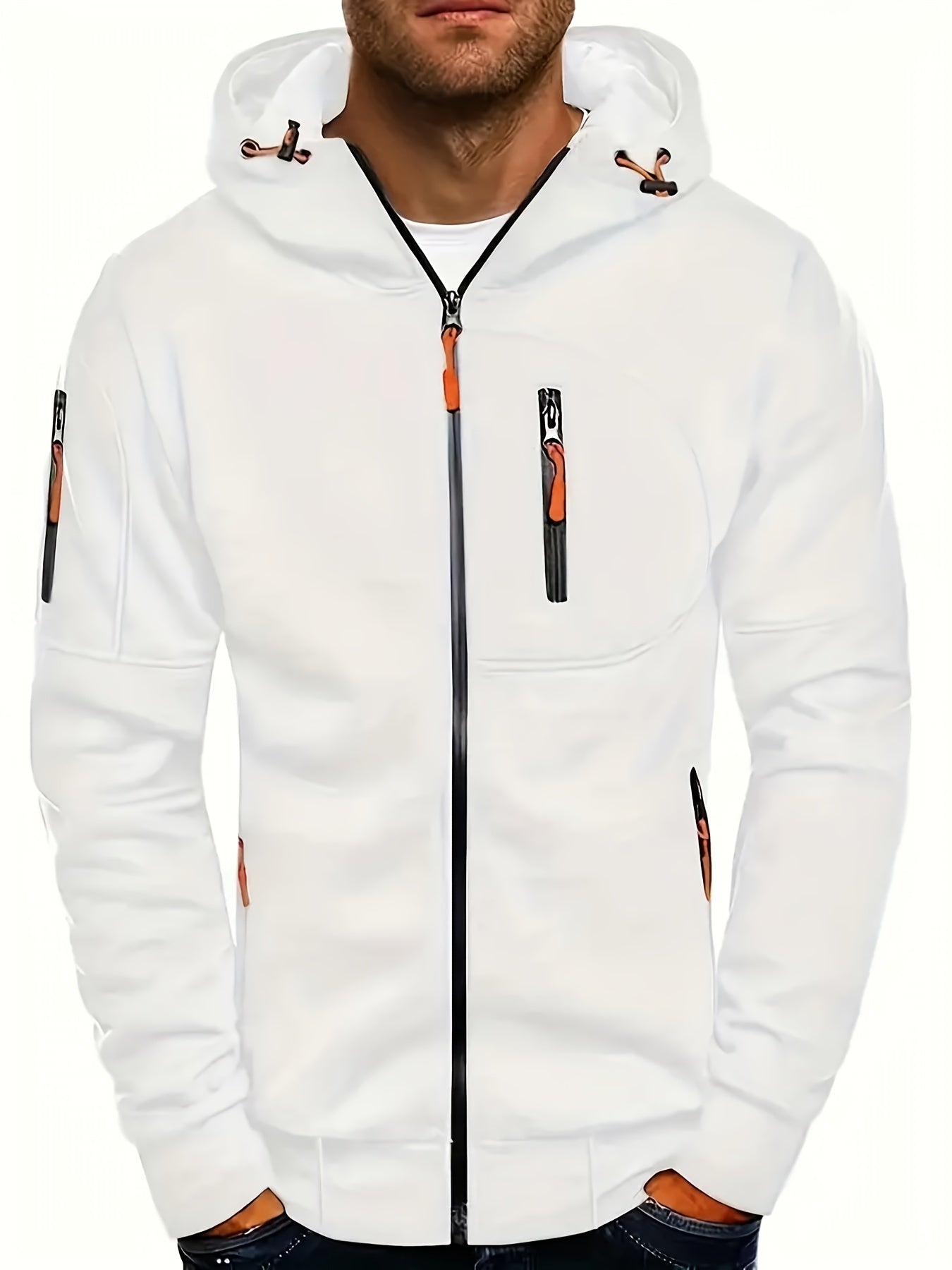 Kapuzen-Jacke mit Reißverschluss – Ideal für Herbst