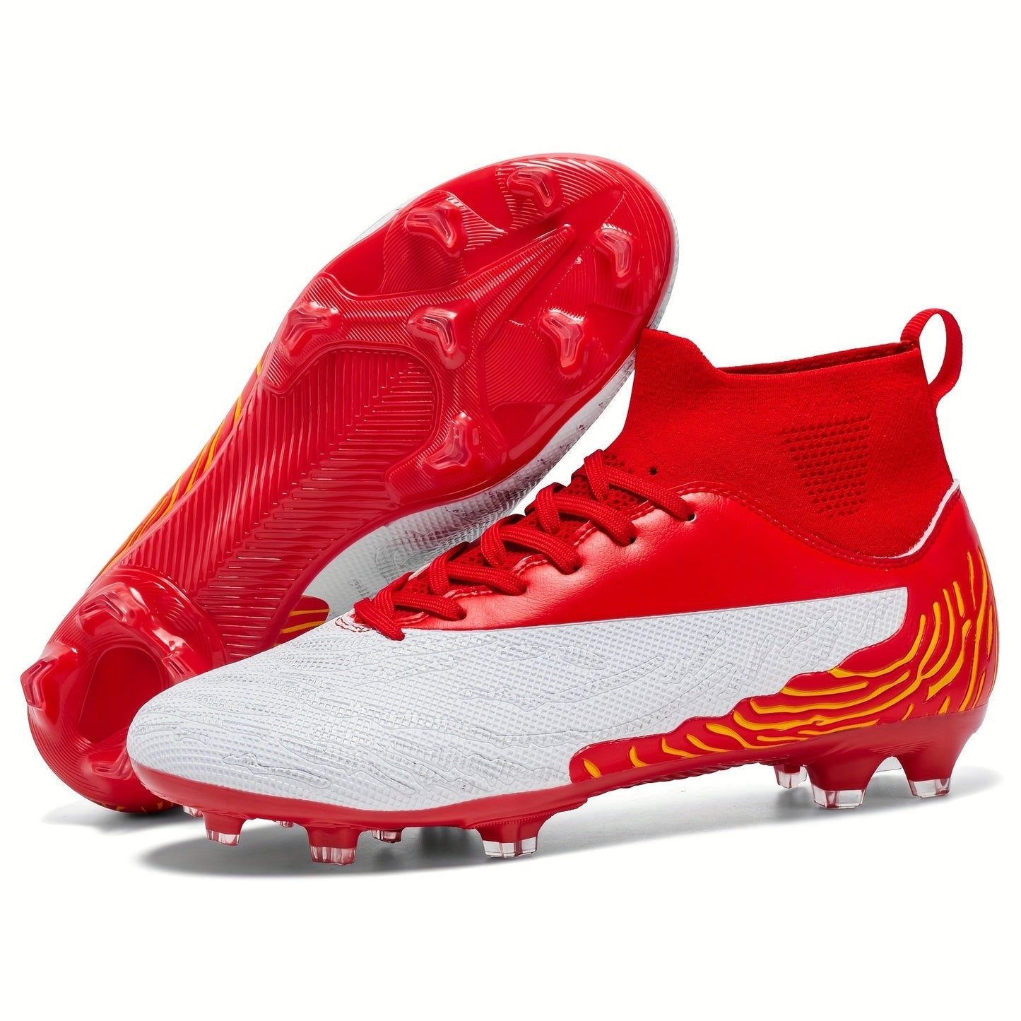 Moderne Feldfußballschuhe in leuchtenden Farben
