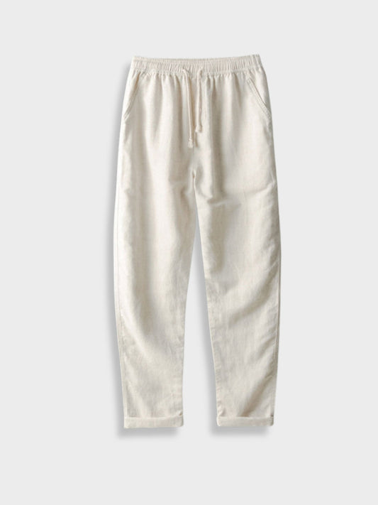 Herren Stretchhose mit Elastikbund – Atmungsaktive Baggy-Hose für den Sommer