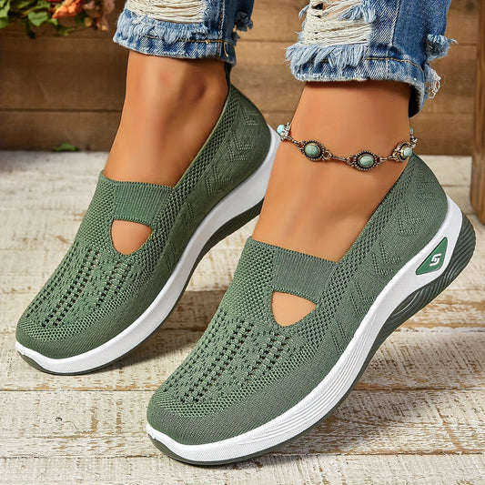 Bequeme Schuhe mit Dämpfung - Rutschfest, atmungsaktiv, leicht - Ideal für Frühling & Sommer