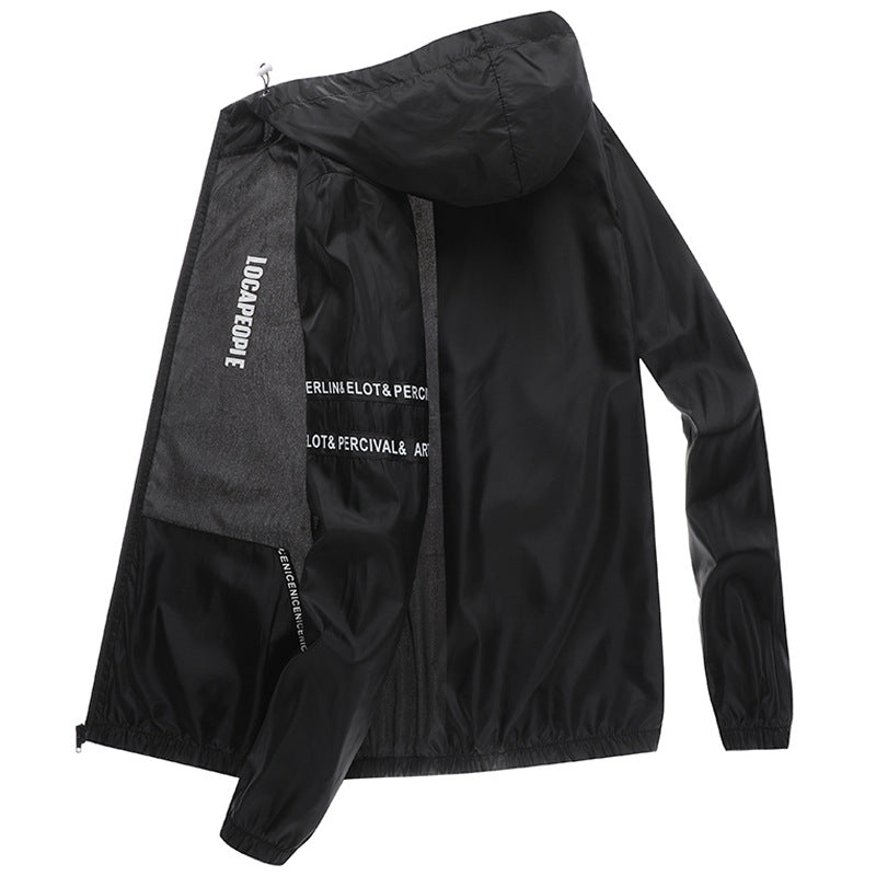 Ultraleichte Atmungsaktive UV-Schutzjacke für Herren  –  Ideal für den Sommer