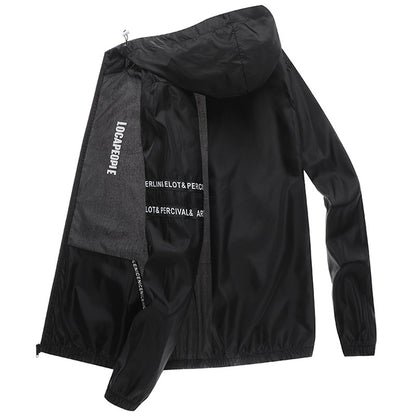 Ultraleichte Atmungsaktive UV-Schutzjacke für Herren  –  Ideal für den Sommer