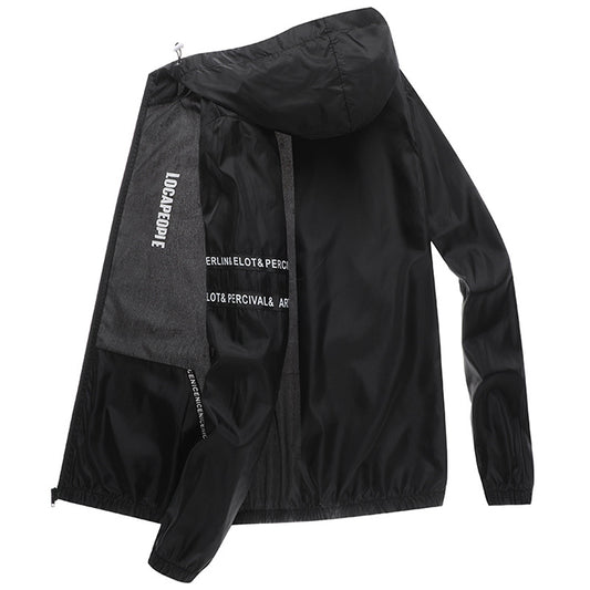 Ultraleichte Atmungsaktive UV-Schutzjacke für Herren  –  Ideal für den Sommer