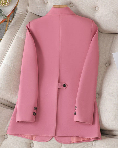 Damen Frühling Blazer mit taillierter Passform, strukturiertem Design und mehreren Farben