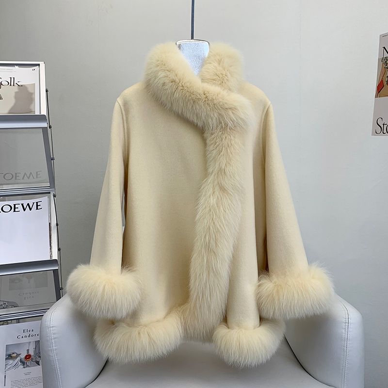 Damen Herbst Wendemanteljacke Mid-Length Flugärmel