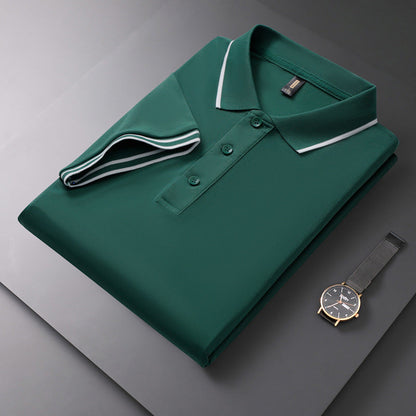 Herren Sommer-Poloshirt mit Kurzarm und Reverskragen