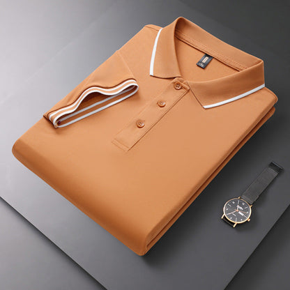 Herren Sommer-Poloshirt mit Kurzarm und Reverskragen