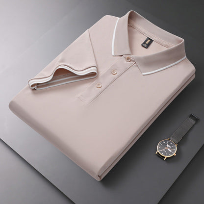 Herren Sommer-Poloshirt mit Kurzarm und Reverskragen