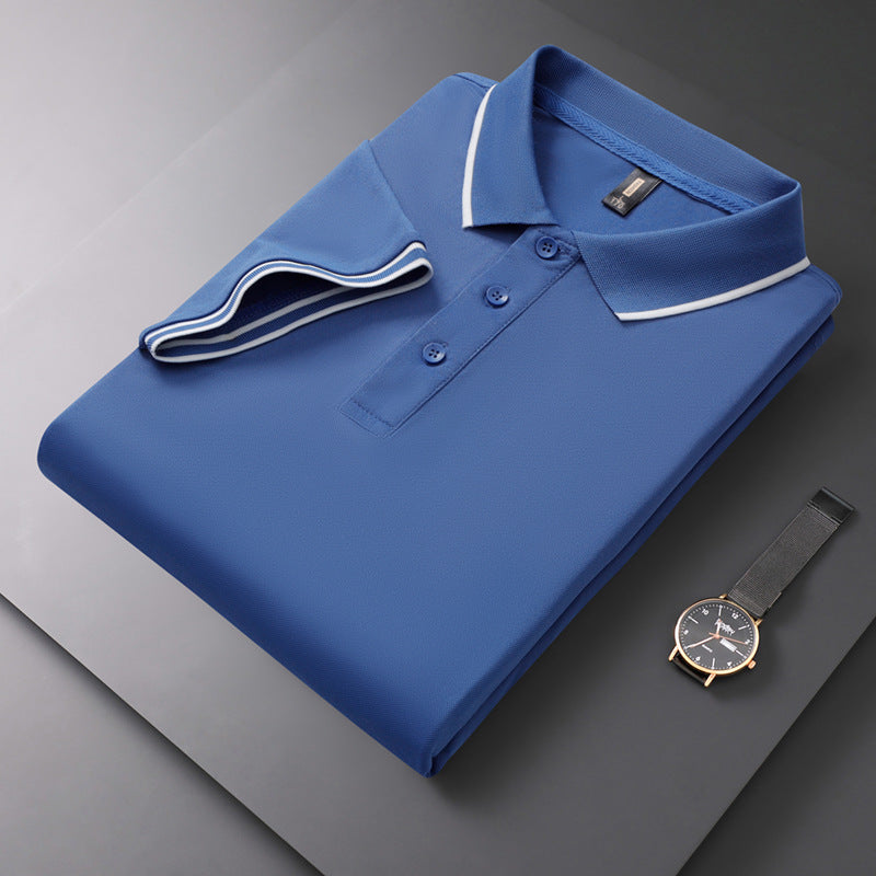 Herren Sommer-Poloshirt mit Kurzarm und Reverskragen