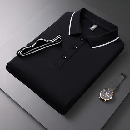 Herren Sommer-Poloshirt mit Kurzarm und Reverskragen