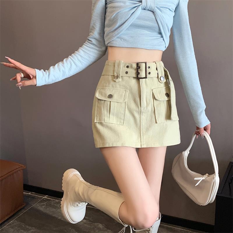 Damen-Cropped-Jeans mit hohem Bund, strukturierter Passform und nicht elastischem Material