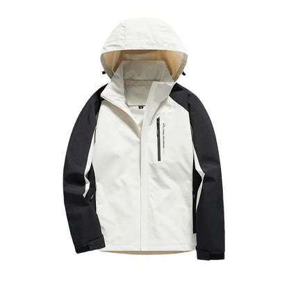 Wasserdichte Winddichte Outdoor-Jacke mit Abnehmbaren Ärmeln –  Ideal für Frühling
