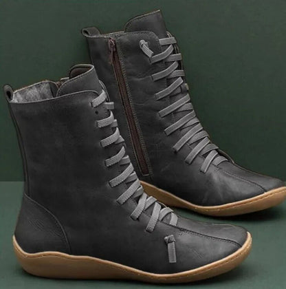 Wasserdichte isolierte Winterstiefel mit Mikrofaserfutter und robustem Design | Ideal für kalte Tage