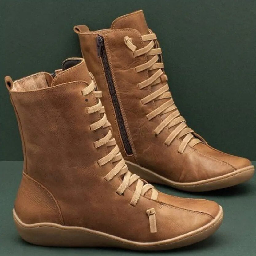 Wasserdichte isolierte Winterstiefel mit Mikrofaserfutter und robustem Design | Ideal für kalte Tage