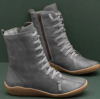 Wasserdichte isolierte Winterstiefel mit Mikrofaserfutter und robustem Design | Ideal für kalte Tage