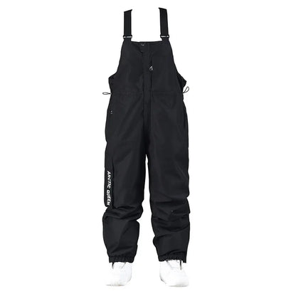 Wasserdichte Skihose Frauen, Snowboardhose mit verstellbaren Latzhosen - ideal für die Wintersport-Saison