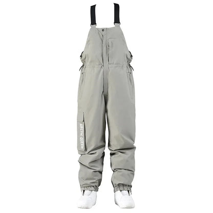 Wasserdichte Skihose Frauen, Snowboardhose mit verstellbaren Latzhosen - ideal für die Wintersport-Saison