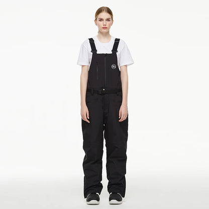 Schneehose für Skifahren und Snowboarden, Wasserdichte, Isolierte Schneehose mit Reißverschluss für Damen - Ideal für Wintersport