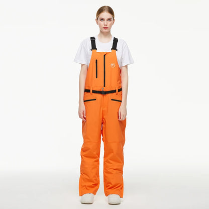 Schneehose für Skifahren und Snowboarden, Wasserdichte, Isolierte Schneehose mit Reißverschluss für Damen - Ideal für Wintersport