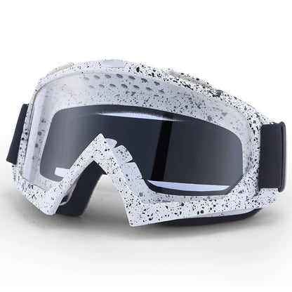 Ski- & Snowboardbrille Antibeschlag UV-Schutz – Doppelglas, Winddicht, Verstellbares Band -Ideal für Wintersport