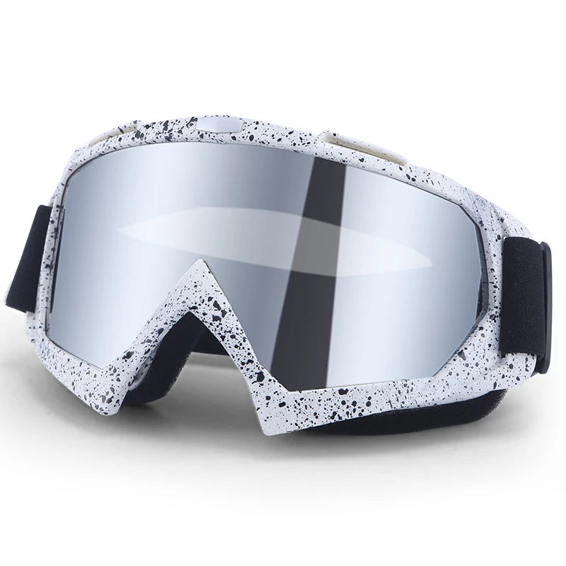 Ski- & Snowboardbrille Antibeschlag UV-Schutz – Doppelglas, Winddicht, Verstellbares Band -Ideal für Wintersport