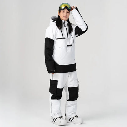 Damen Skianzug Wasserdicht – Winddichte Winter Schnee Jacke & Isolierte Hose, Atmungsaktive Thermo Skibekleidung - Ideal für Winter