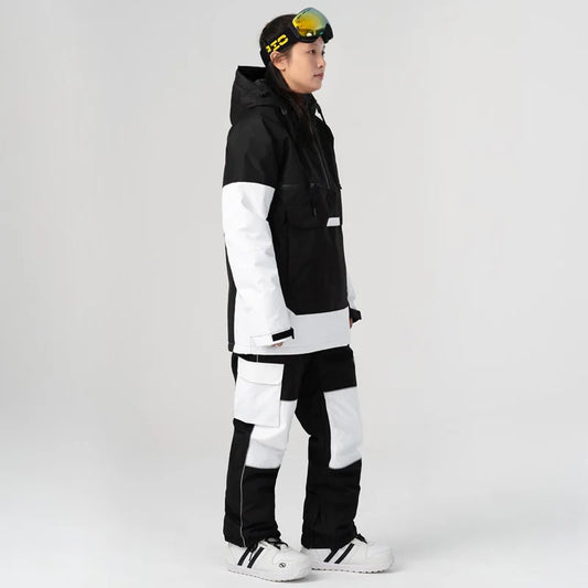 Damen Skianzug Wasserdicht – Winddichte Winter Schnee Jacke & Isolierte Hose, Atmungsaktive Thermo Skibekleidung - Ideal für Winter