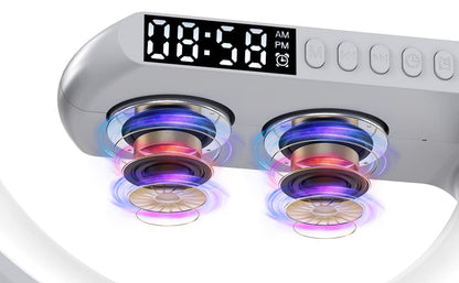 Intelligenter LED-Wecker mit kabelloser Ladestation