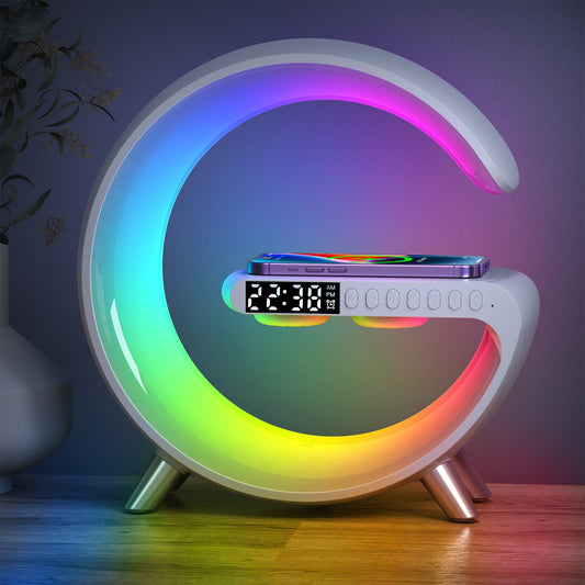 Intelligenter LED-Wecker mit kabelloser Ladestation