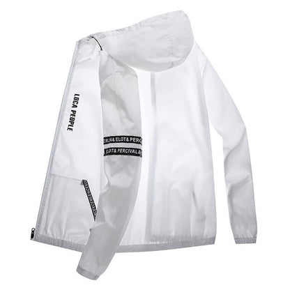 Ultraleichte Atmungsaktive UV-Schutzjacke für Herren  –  Ideal für den Sommer