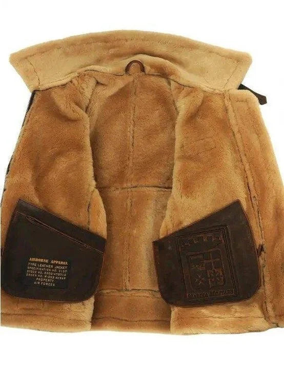 Klassische Pilotenjacke mit Taschen | Ideal für Herbst & Winter